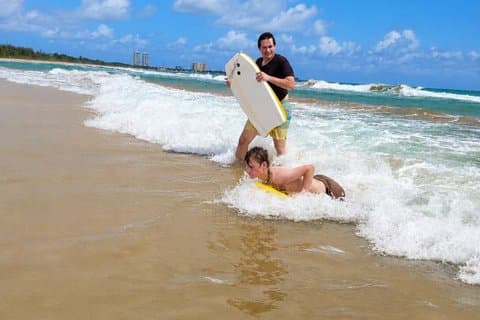 Fully Private Rainforest & Beach Tour + Boogieboarding Experience