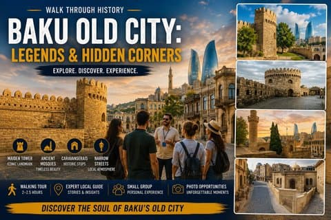 Baku : Tour della Città Vecchia
