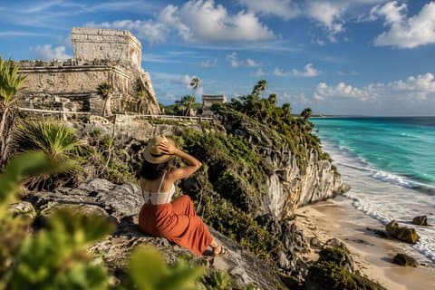 Tulum Ruins, Cobá Site, Cenote og Playa del Carmen, fra Cancun