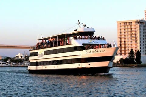 Clearwater Evening Yacht Cruise with Optional Dining