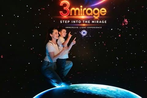 3Mirage meeslepende virtuele tour gezinspas