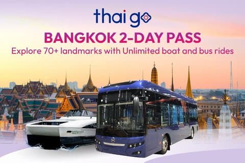 Bangkok : 2 - Journée illimitée Chao Phraya River Boat and Bus Pass