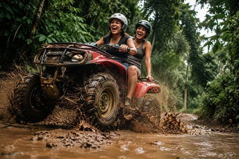 VTT Tulum, tyroliennes et expédition Cenote, de Playa del Carmen