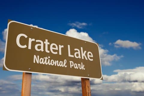 Crater Lake National Park självguidad körning Tour