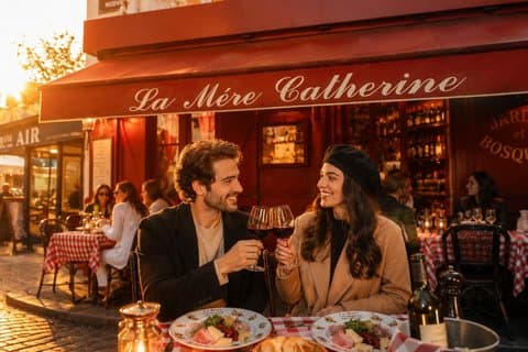Paris Montmartre Cheese Charcuterie Wine Tasting with Audio Tour