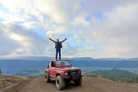 Bali : Jeep-Tour zum Sonnenuntergang des Vulkans Batur