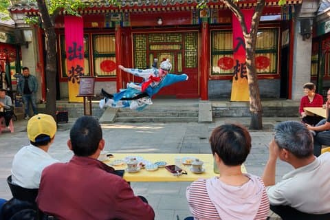 Udforsk Beijing's Mei Lanfang mindesmærke med gåtur