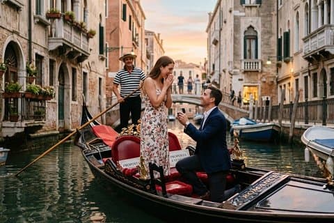 Venecia Propuesta Sesión de fotos y vídeos