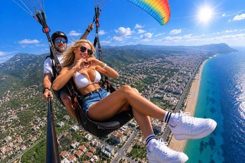 Antalya parapendio Esperienza da piloti esperti locali