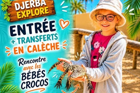 Djerba Explore Park: 3 parker i 1 med transport inkluderet