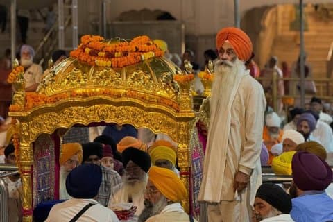 Guide Amritsar solnedgang og palki ceremoni