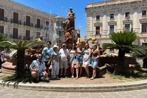 Excursão de Catânia a Siracusa, Ortigia e Noto com ingressos incluídos.