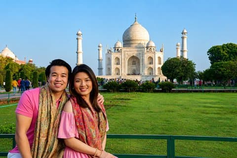 Snabbinträdestur/Tur med snabbinträde från Delhi med lyxbil