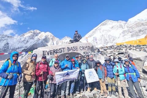 16 dagars guidat äventyr i Everest Base Camp Trek