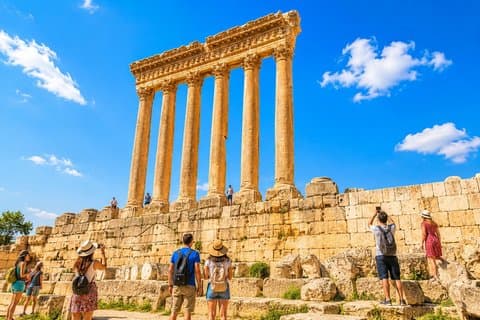 Cedar vandreture, Baalbek templer og Ksara vin | Privat dagstur