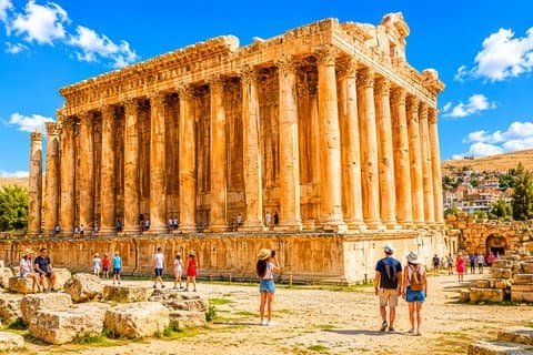 Bekaa Valley Small Group Tour: Baalbek, Anjar og vinsmaking
