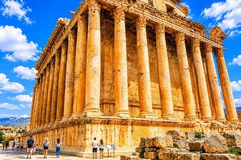 Privat Baalbek templer dagstur fra Beirut | Romerske ruiner