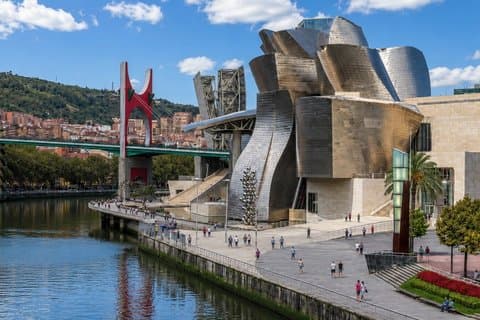 Bilbao Guggenheim Museum adgang med lydguide tur