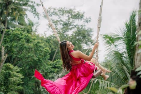 Excursão em Ubud: Monkey Forest, Jungle Swing, Tegalalang Rice Terrace