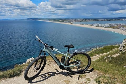 Tour guiado de medio día en bicicleta eléctrica por Portland con brunch
