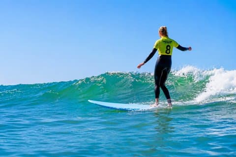 Albufeira Surf Lesson – Wetsuit & Board Included