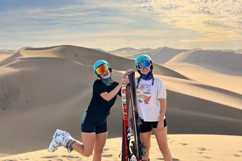 Agadir/Taghazout: Quad Bike experience & Sandboarding & Break Tea