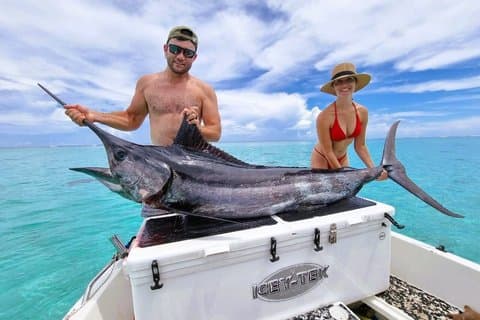 Privates Angelerlebnis im Pazifischen Ozean in Moorea