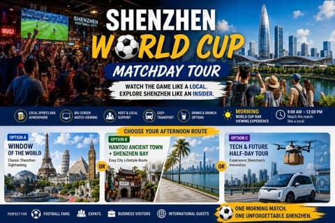 Tour por el Mundial de Shenzhen