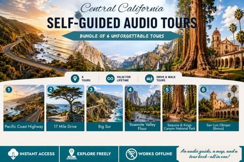 Visite guidée de la Californie centrale en bus et à pied