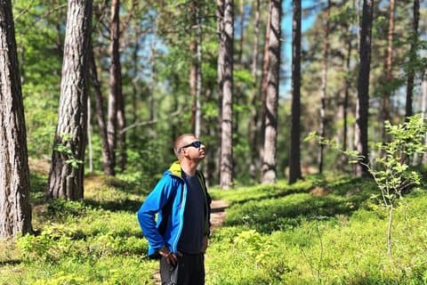 Stockholm: Vandring, skogslunch och kallvattenflottning