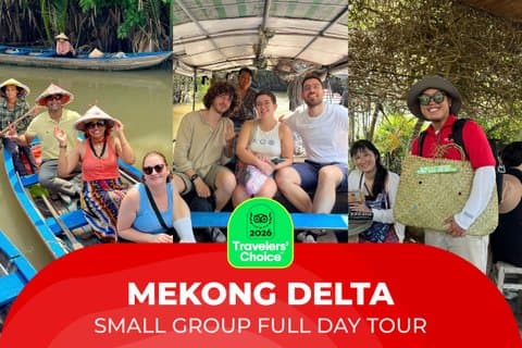 Mekong delta oppdagelse - møte andre internasjonale reisende