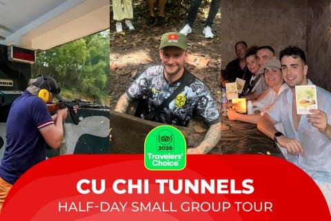 Cu Chi Tunnels Half-Day Tour: Vietnam War Underground Network