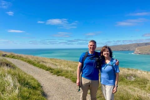 Privé begeleide volledige dag Godley Head kustwandeling met picknick