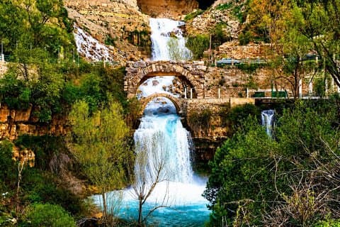 Vandfald Dagstur | Afqa, Baatara & Kfar Helda fra Beirut