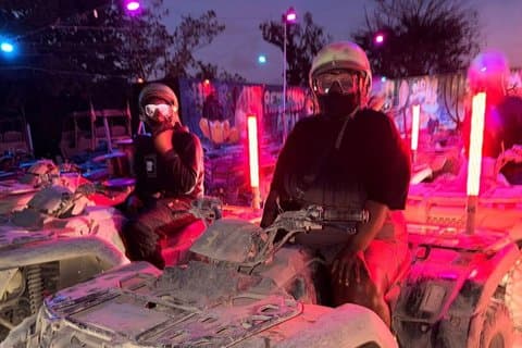 Miami ATV Night Ride oplevelse med LED Glow lys