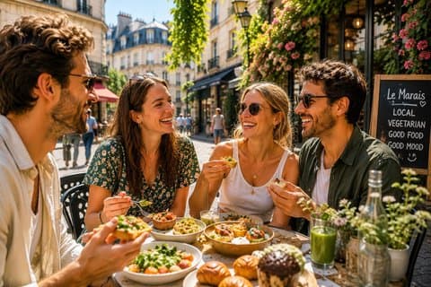 Paris Vegetarian Food Tour : Gems cachés et Manger local au Marais