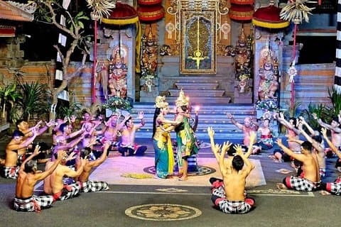 Ubud Kecak Fire or Barong Dance Show with Free Hotel Transfer