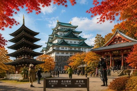 Excursão privada a pé de Nagoya: Descubra tudo!