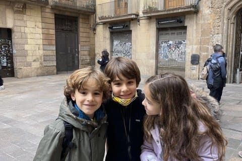 Barnens rundtur i de gotiska kvarteren: Barcelonas väktare