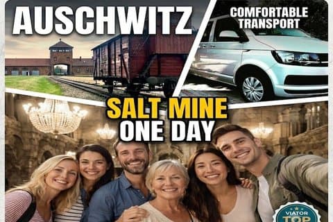 Auschwitz & Miniera di Sale 1 giorno - Hotel Pickup - Biglietti Salta la Coda