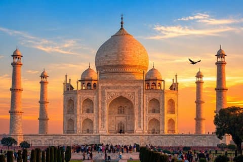 From Delhi: Taj Mahal Sunrise & Agra Fort Tour Skip The Line