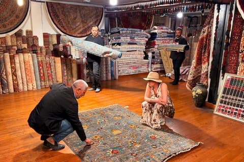 Istanbul CARPET & RUG SHOPPING Experience - Verdensomspændende Shipping