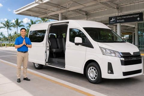 Private Airport Transfer in Koh Samui & One-Way/Round-Trip