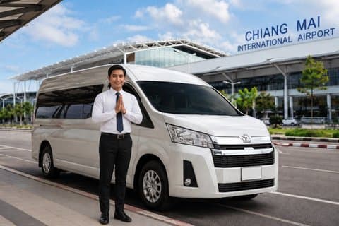 Trasferimento privato dall'aeroporto/hotel Chiang Mai a/da Chiang Rai