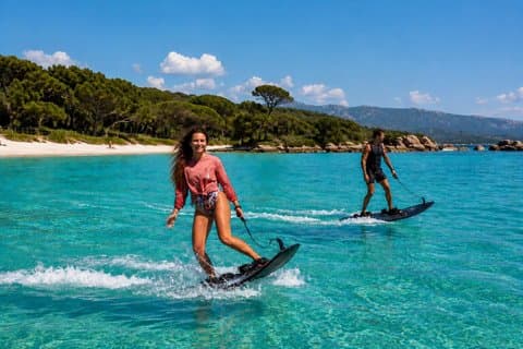 Jetsurfuthyrning i Palombaggia - Porto Vecchio