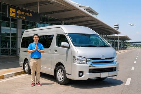Traslado privado al aeropuerto de Phuket y al hotel de Krabi