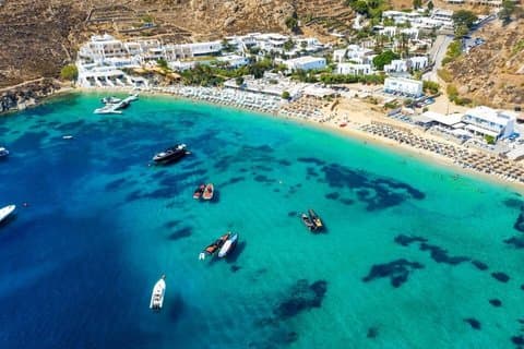 3 - Stunde Mykonos Beste Strände Yacht Cruise