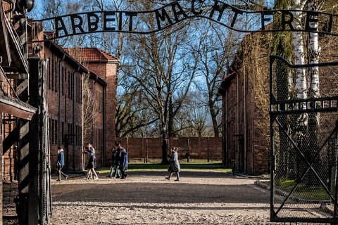 Tour guidato di Auschwitz Birkenau con ritiro del biglietto dell'hotel