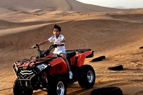 Excursão pela cidade de Dubai e safári no deserto com passeio de quadriciclo