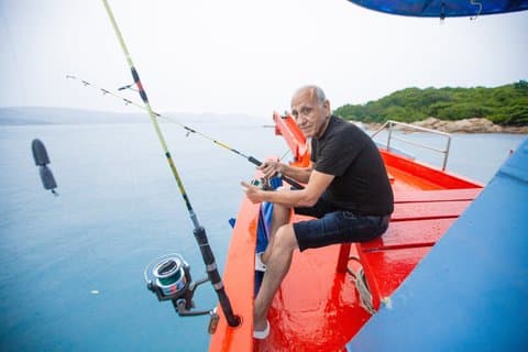 Tagesausflug zum Angeln in Koh Samui